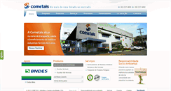 Desktop Screenshot of cometais.com.br